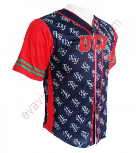 Full Buttons-Dye Sublimated Jerseys