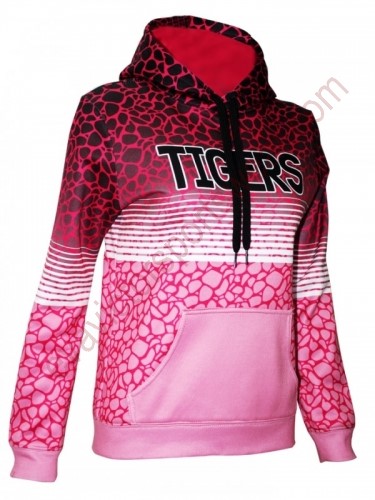 Pull Over Hoodies-Ladies Dye Sublimation