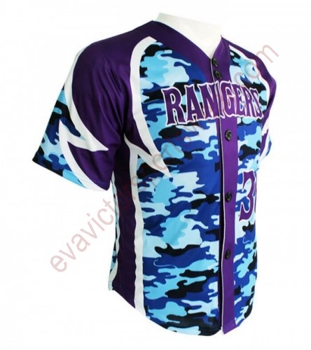 Full Buttons-Dye Sublimated Jerseys