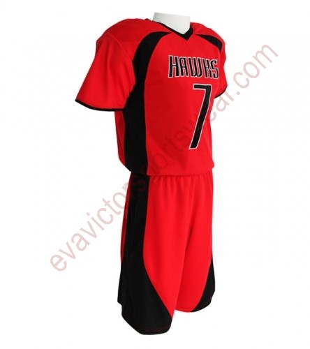 Custom Lacrosse Uniform-Tackle Twill