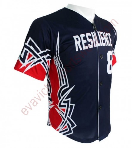Full Buttons-Dye Sublimated Jerseys