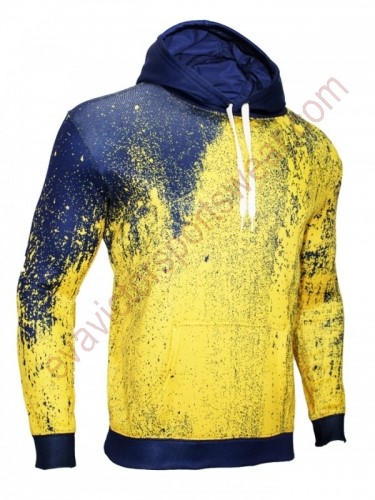 Pull Over Hoodies- Men Dye Sublimation