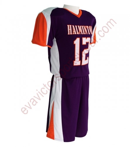 Custom Lacrosse Uniform-Tackle Twill